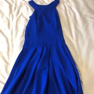 royal blue dress